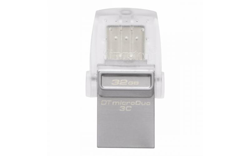Kingstone Flash Memory OTG USB3.2+ Type-C 32GB [ DTDUO3C/32G USB3.0 ]